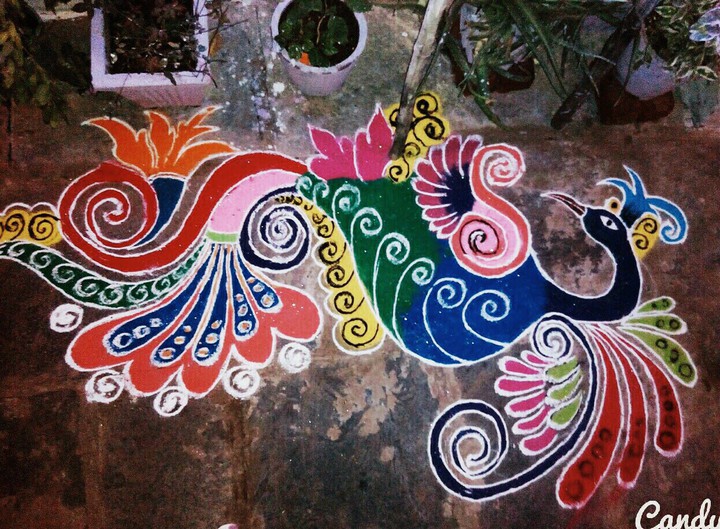 Rangoli Made by me..