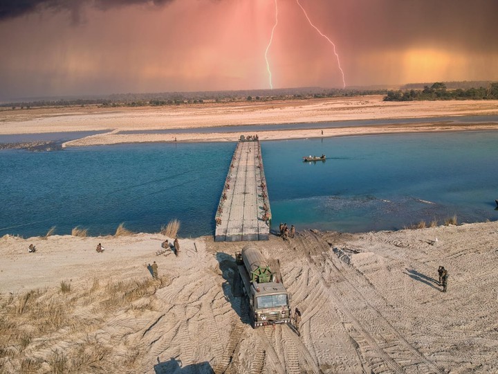 Indian army lightning