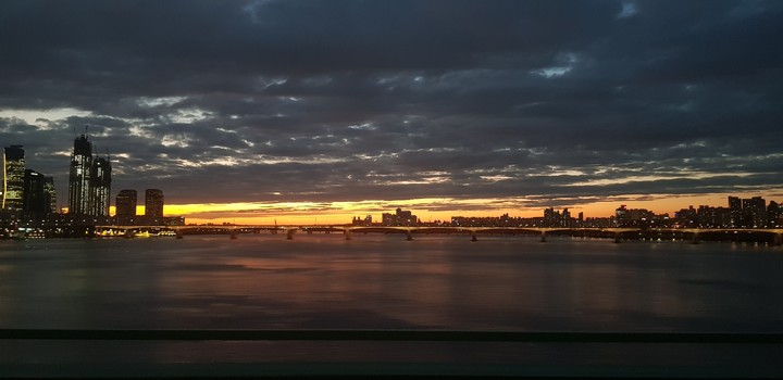 Han-river, Seoul, Korea