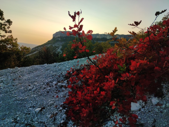 Autumn in the mountains
