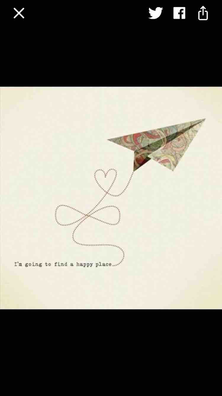 Going to a happy place