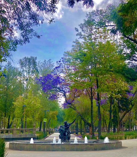 Fuente en la Alameda