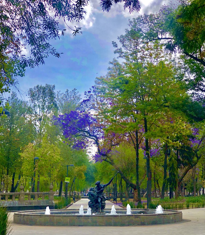 Fuente en la Alameda