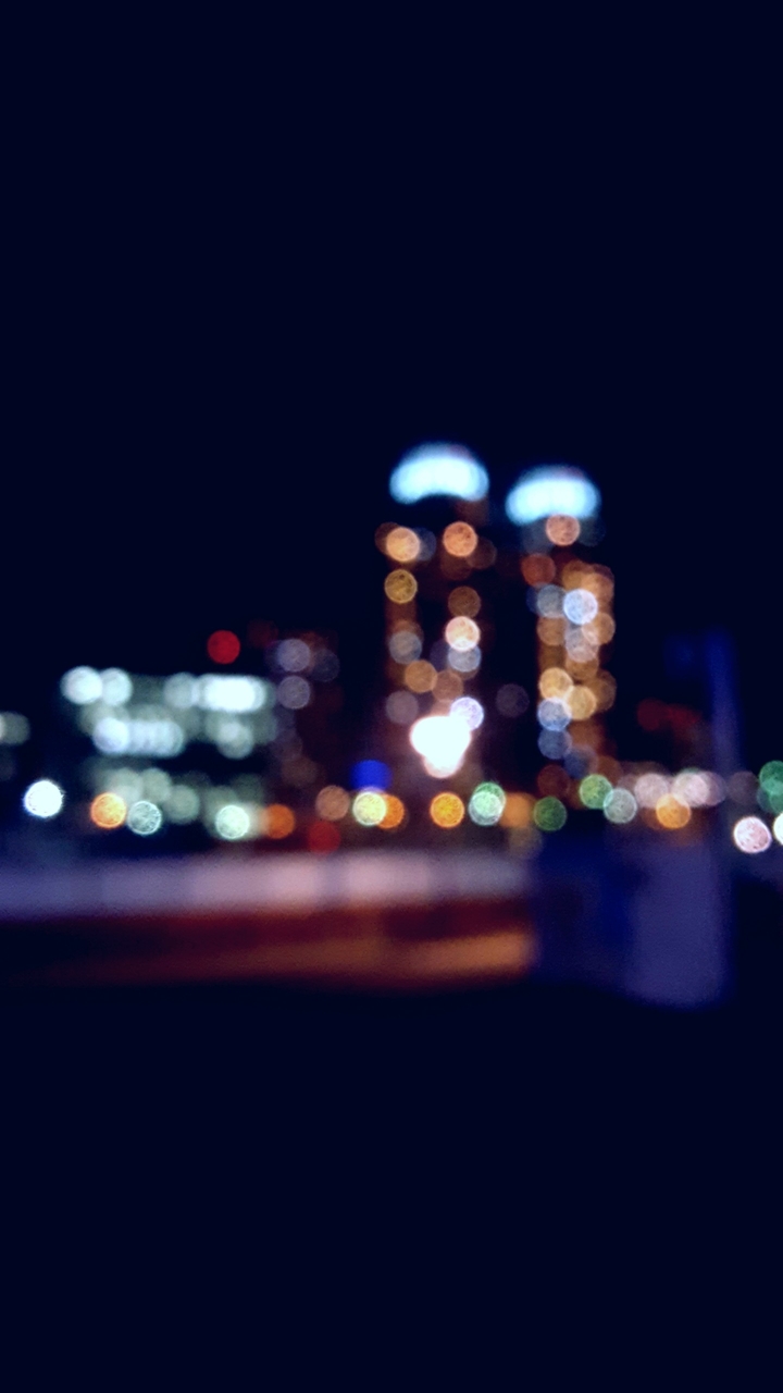 Blurred building