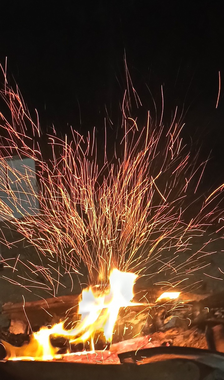 I set fire to the rain...
