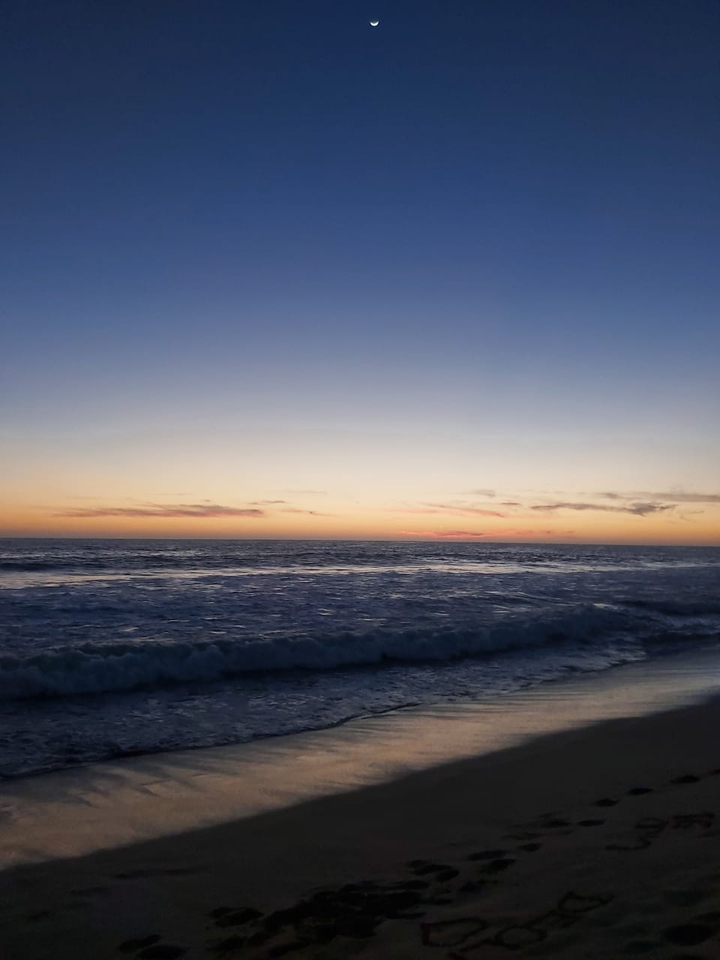 hermoso atardecer en el Pacífico Méxicano
