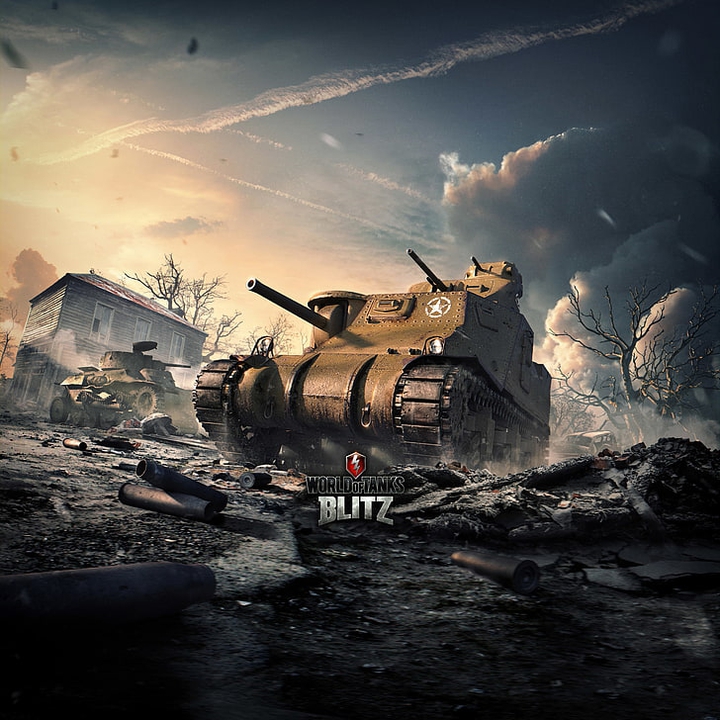 USA M3 Lee from World of tanks bliz