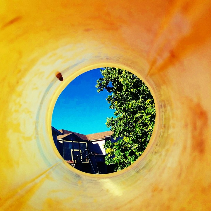 at the end of the tunnel