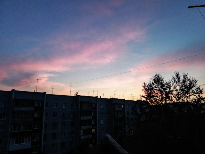 закат 