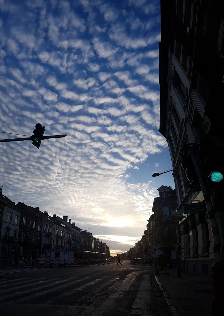 sky of Brussels