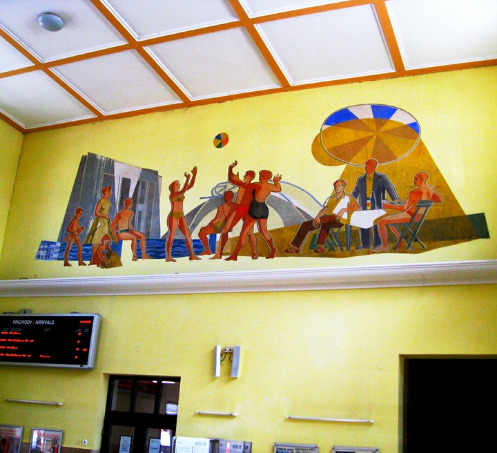 Railway Station Piestany, Slovakia