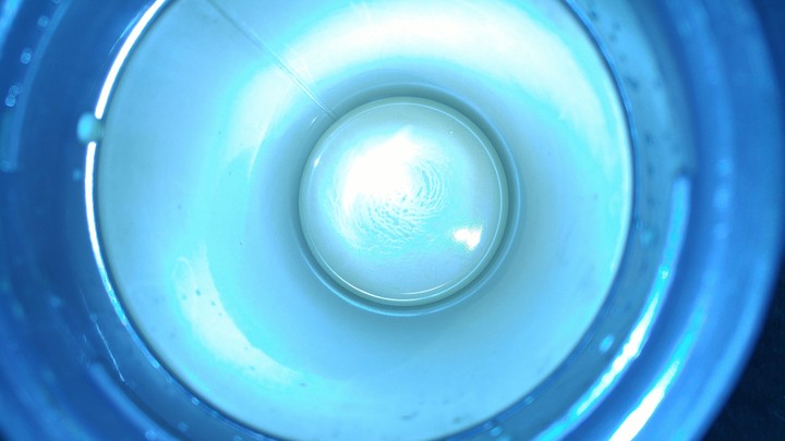 Blue tunnel