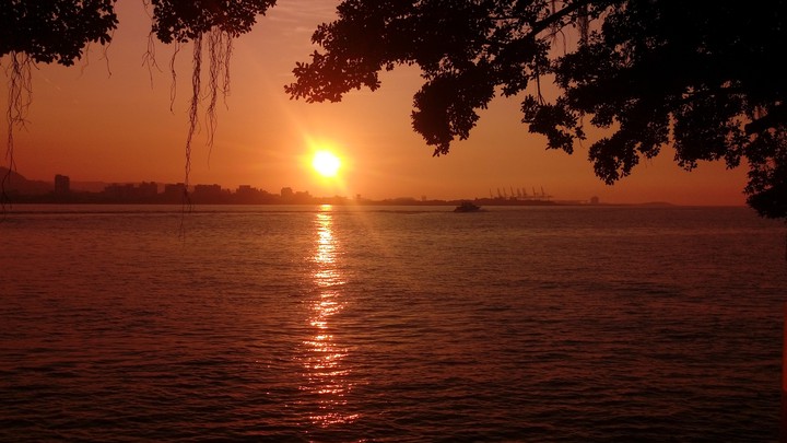 sunset  of Tamsui