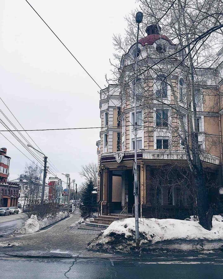 spring in Tomsk