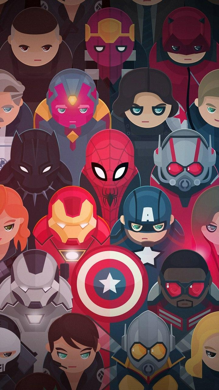 Minimalist Justice League