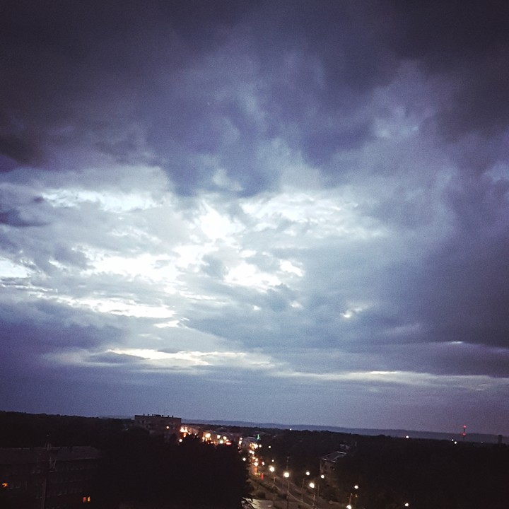 облака