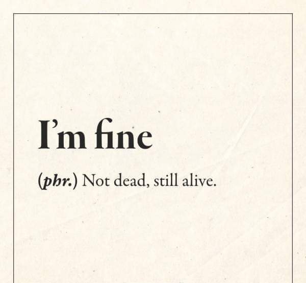 I am Fine