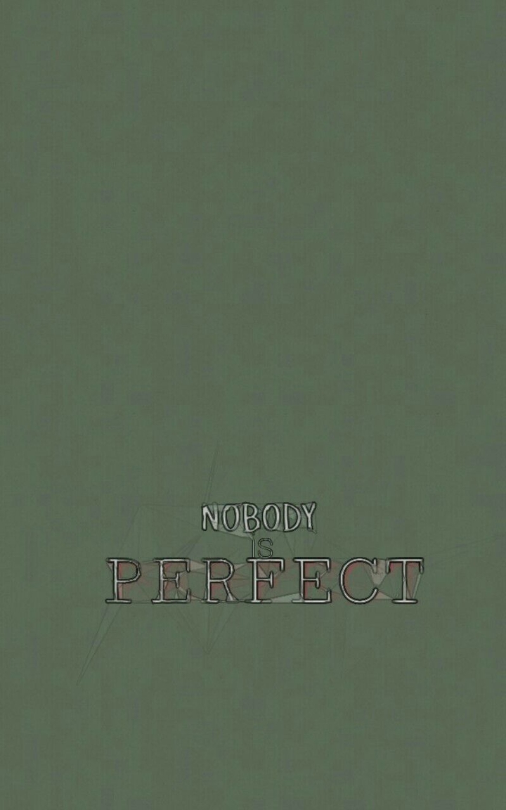 Nobody Is Perfect