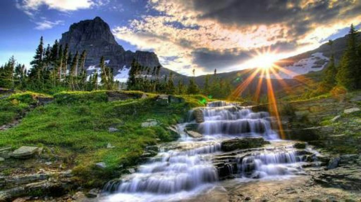 Sun shine
