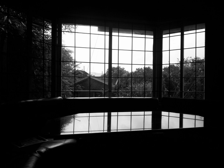 A peek through the window.