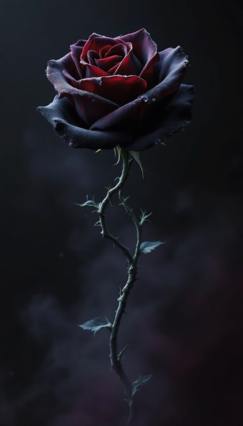 ROSE WITH DANGEROUS THORNS