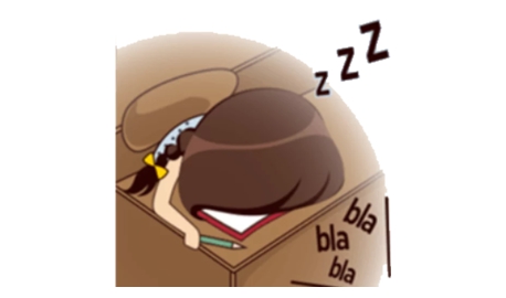 just sleep in class