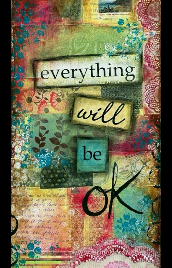 keep calm and be okay!