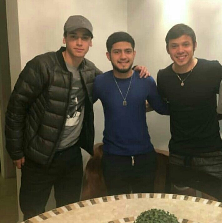 Ângelo Araos, Sérgio Díaz, Ángel Romero
