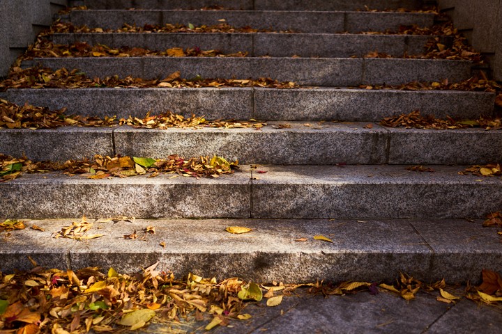 stairs for autumn