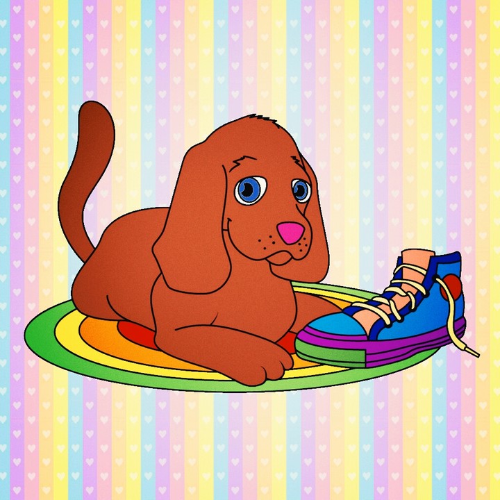 a dog
