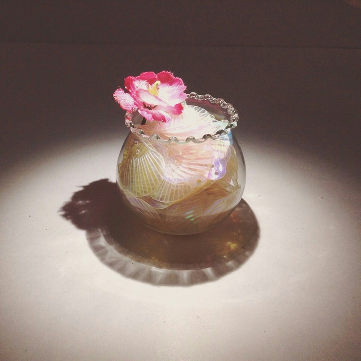 Ballet's bowl of shiny shells.