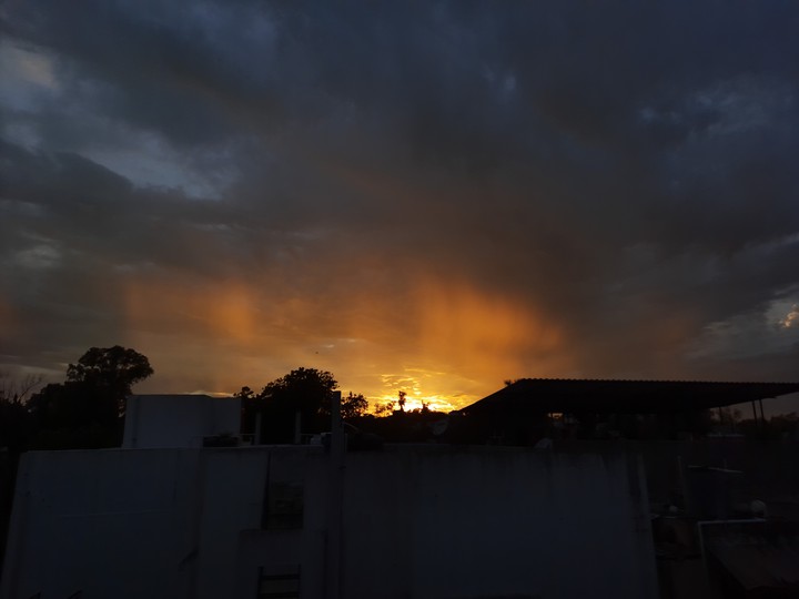 golden sky