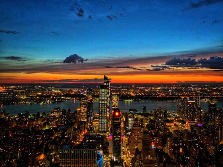 Sunset at NYC