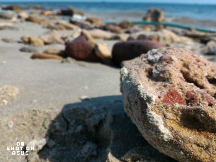 Rock on Sea Shore