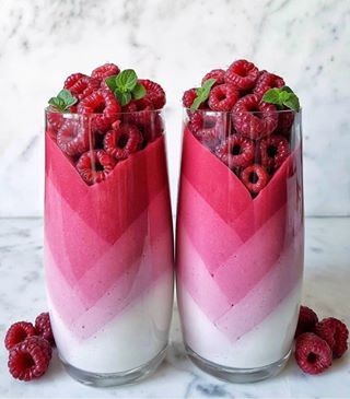 Raspberry smoothie