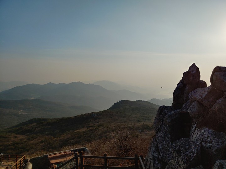 금정산 고당봉 정상