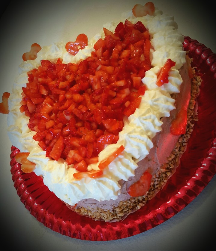#Cake #Strawberry #Love #Sweet #Gluttony #Red
