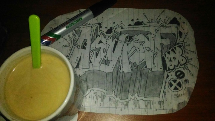 My name, my friends art..