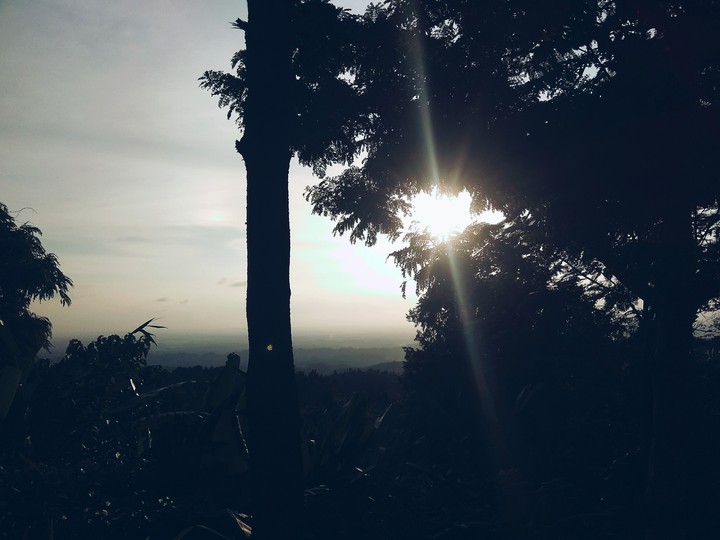 sunset time