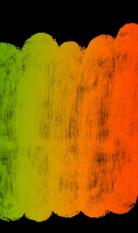Colorful Crayon Brush Stroke Gradient Texture on Black Background gradient