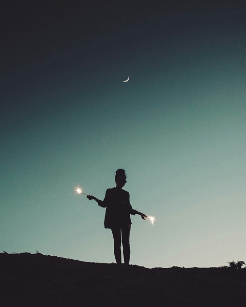 Girl in the night