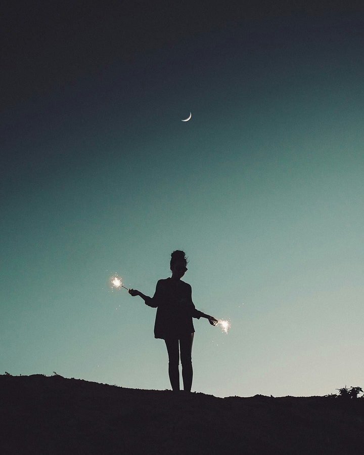 Girl in the night