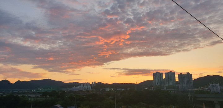 노을