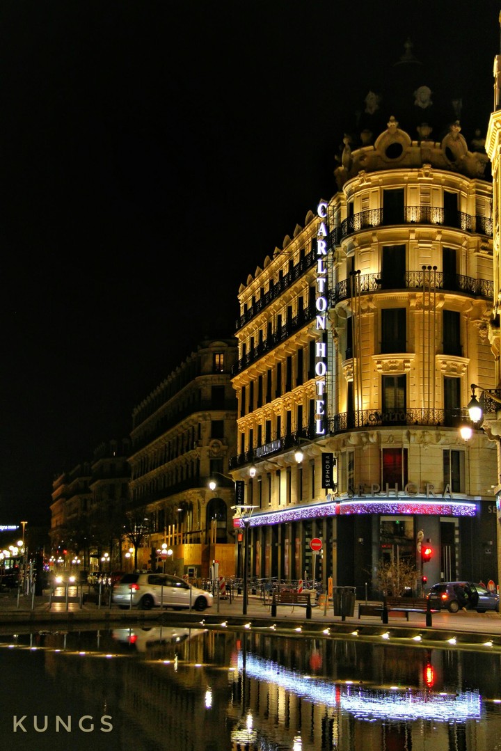 Night in Lyon