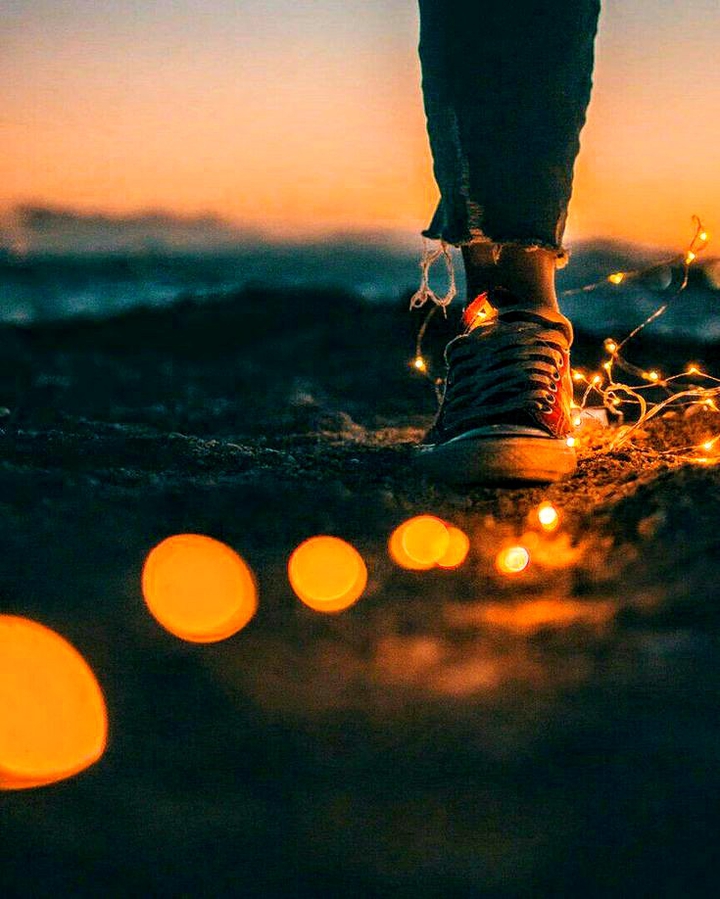 ...il sentiero di luce...
