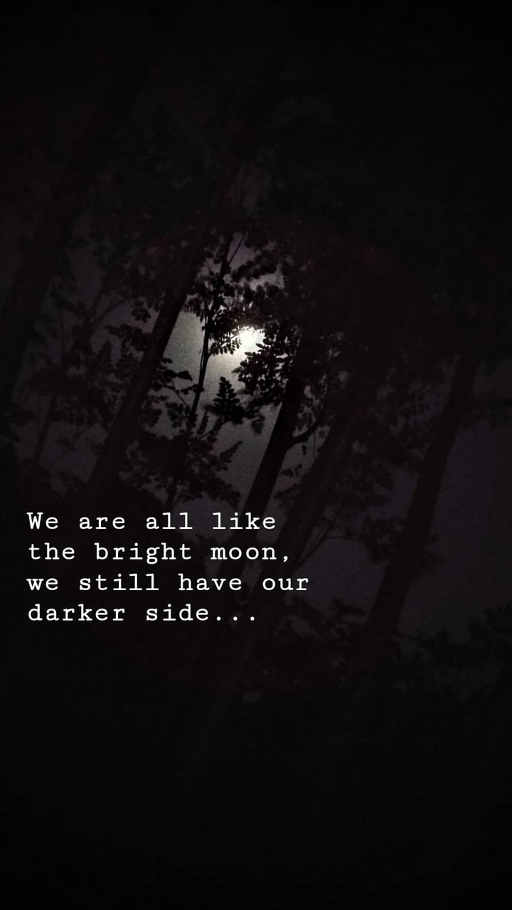 The moon
