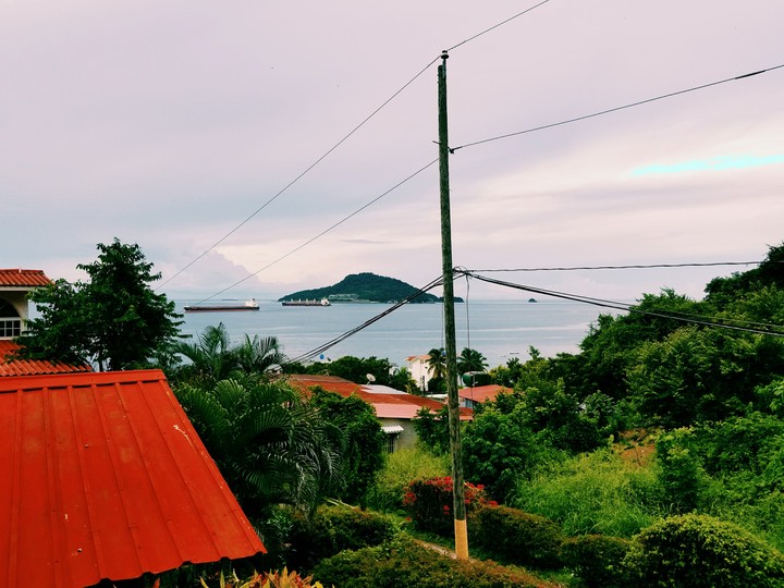 Overlooking Taboga Island