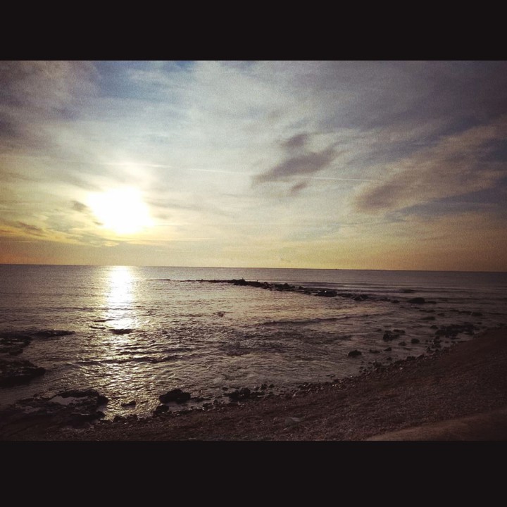 a beautiful sunset