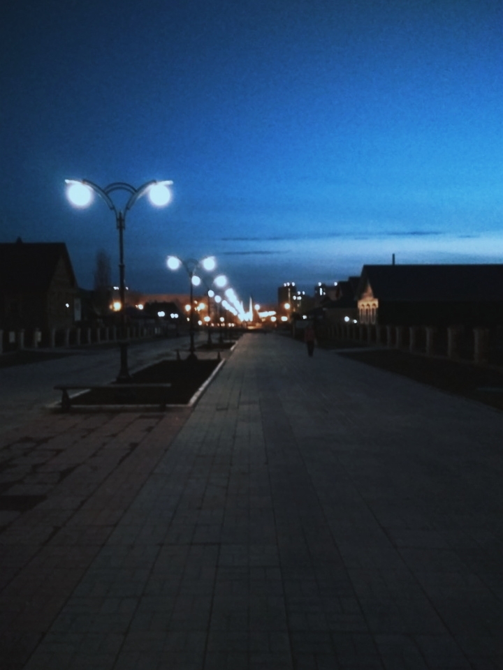Огни ночного города