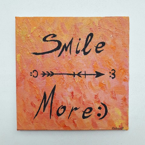 smile more